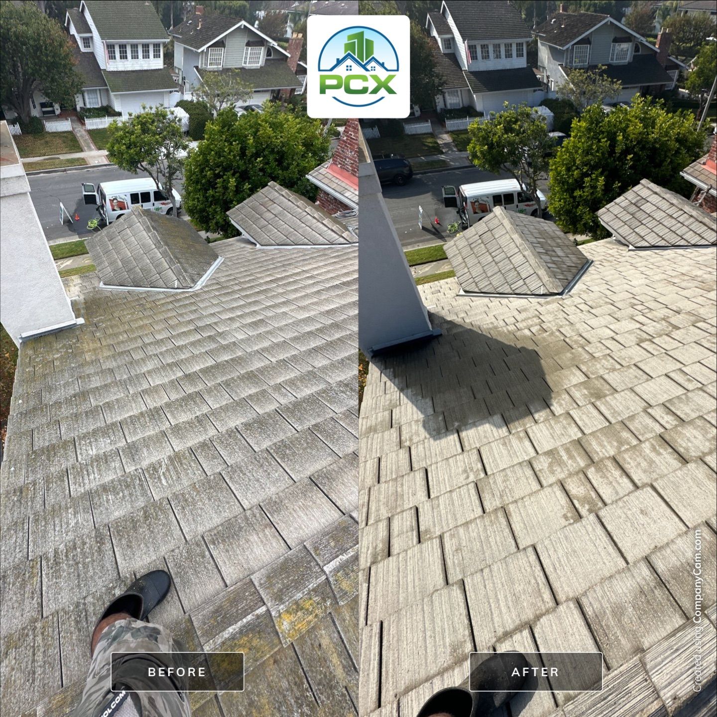 Orange County Roof Washing in Newport Beach by Property Cleaning Experts