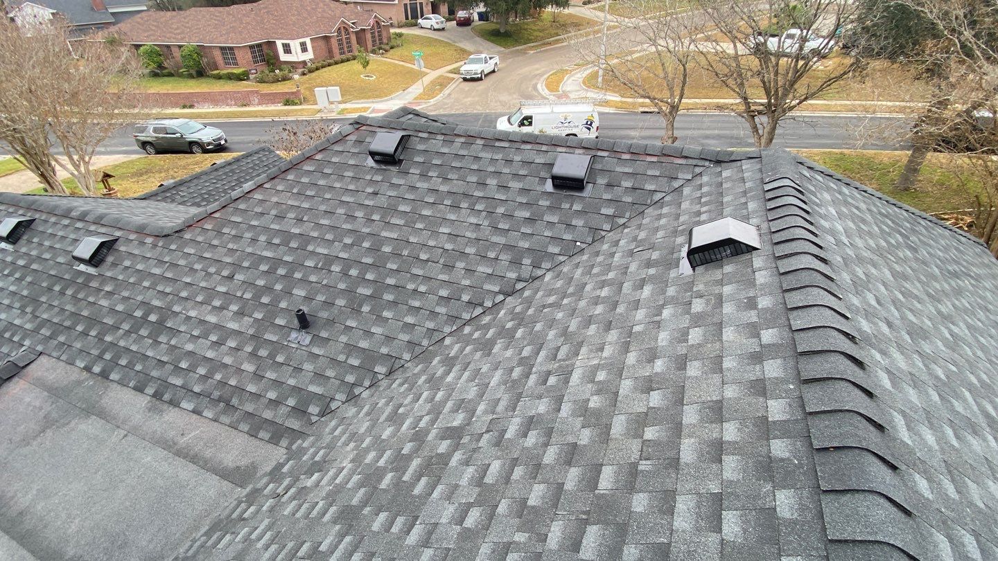 Residential Roofing Installation using GAF Timberline HDZ by Lighthouse Roofing