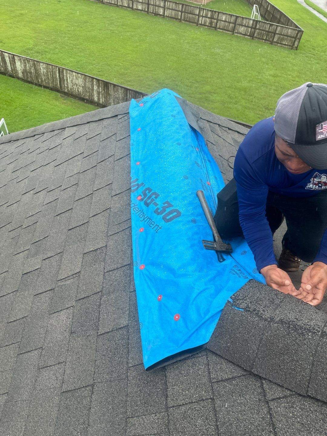 Residential Roofing Repair using Owen's Corning Duration (Lifetime) Shingles by Roof Repair Company