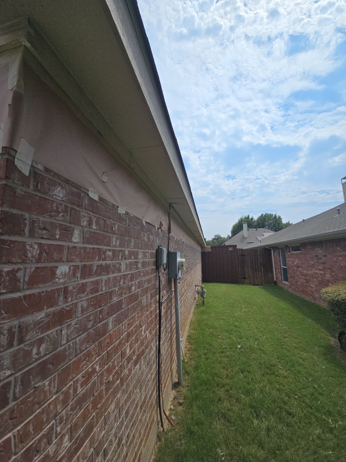 Dog Door Replacement by First Out Roofing 