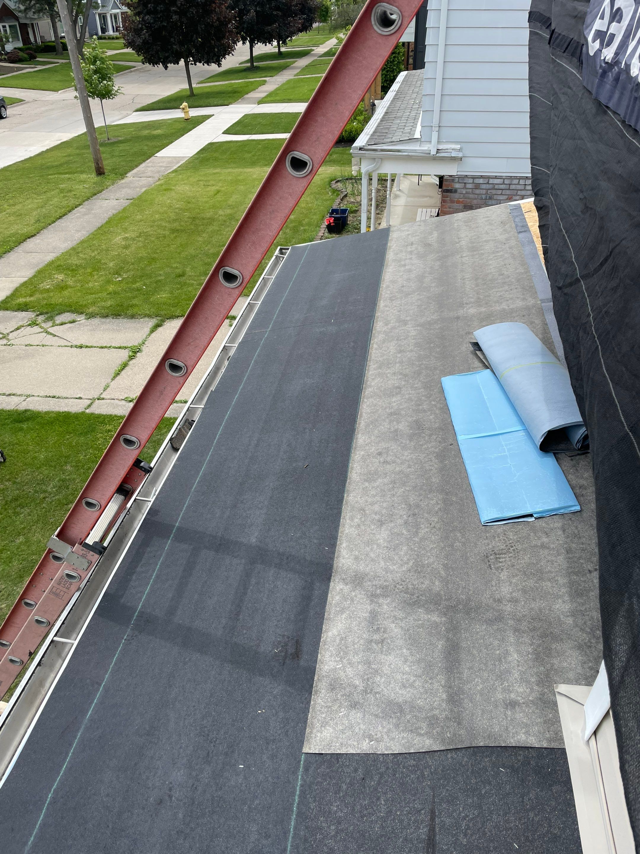Project in Berkley by Eave Roofing