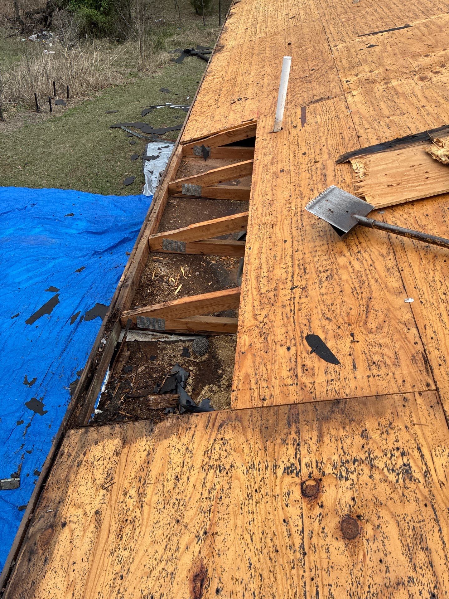 Roof replacement by In & Out Construction & Remodeling, LLC