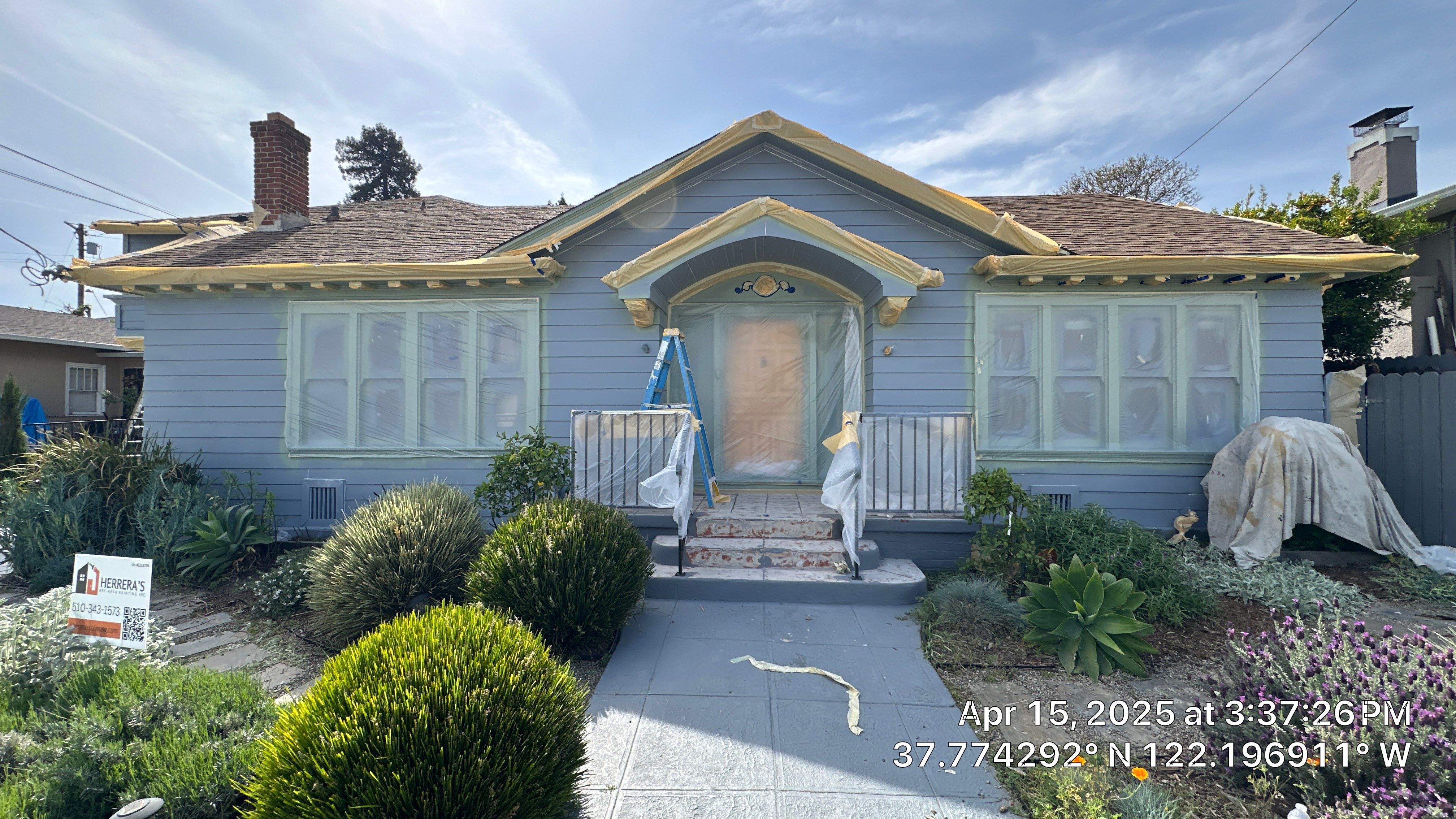 Project in Oakland by Herrera’s Bay Area Painting inc.
