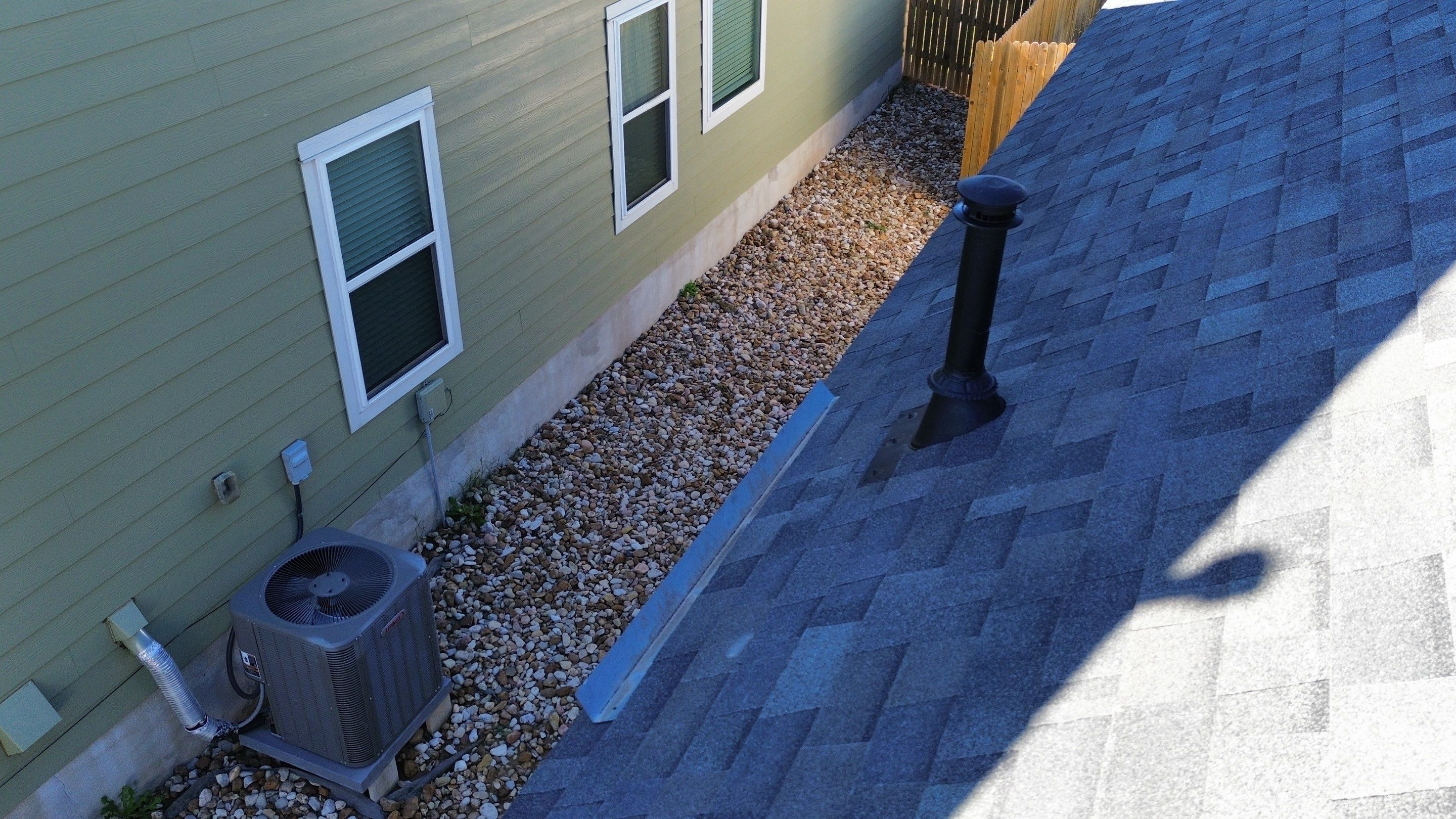 Malarkey Vista AR – Storm Grey Roof + Solar Attic Fan | Leander, TX Installation by Kstylez Roofing & Construction