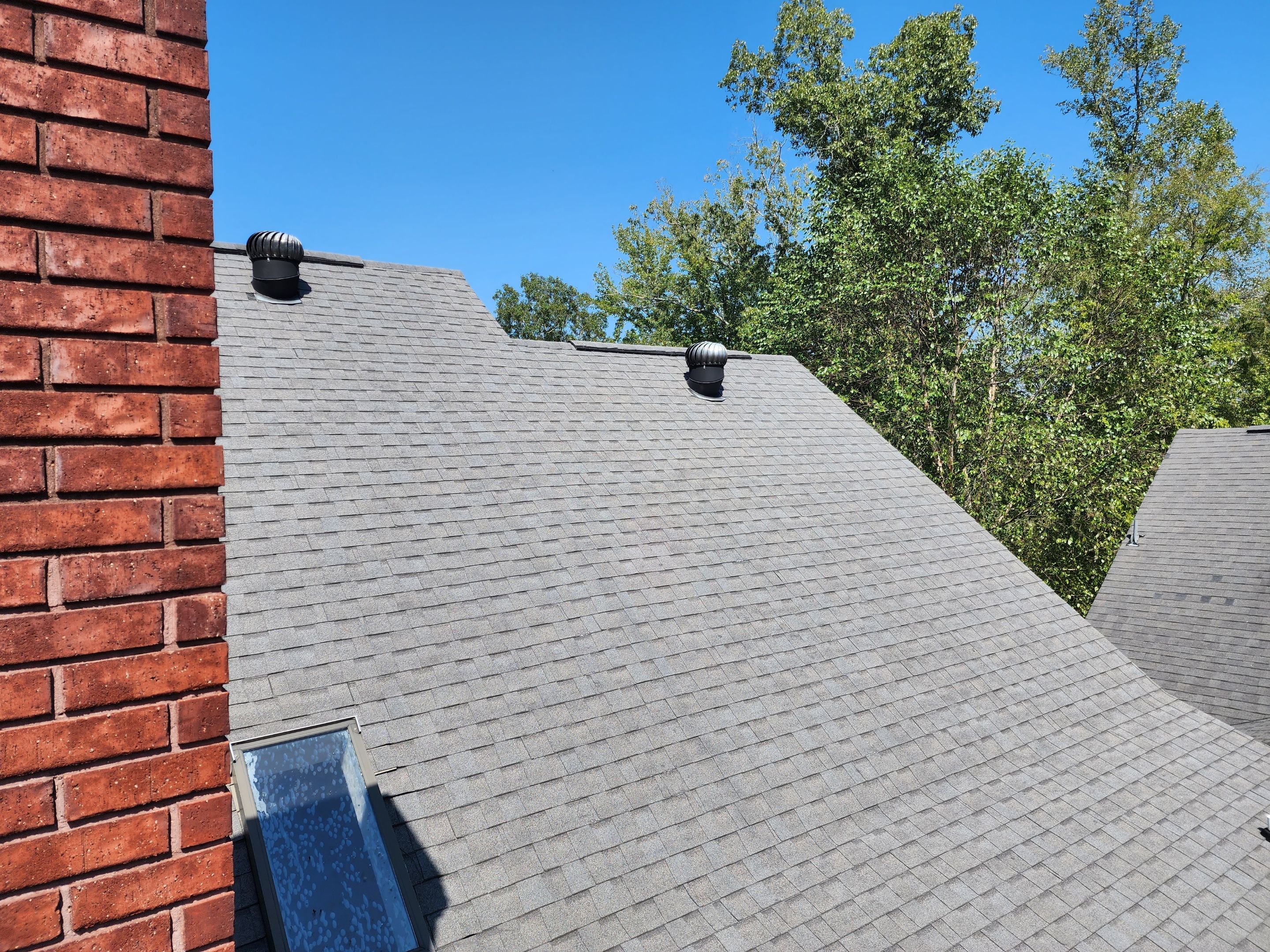 Residential Roofing Repair using CertainTeed XT25: Moire Black by Hostetler Roofing