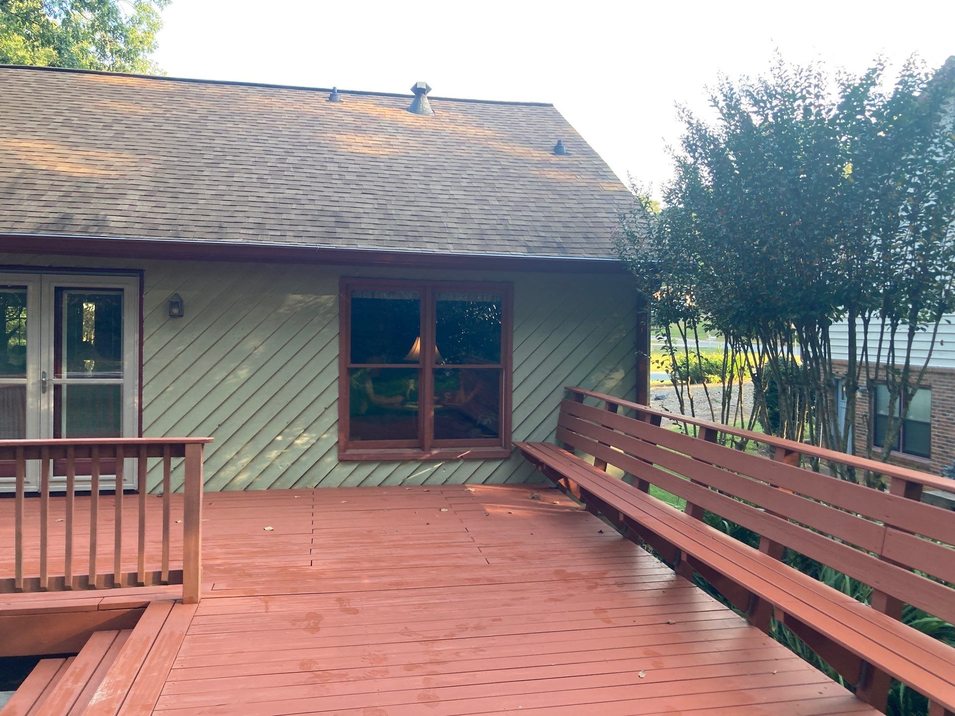 Exterior Painting and Deck Stain in Stone Mountain, GA by Nelson Exteriors