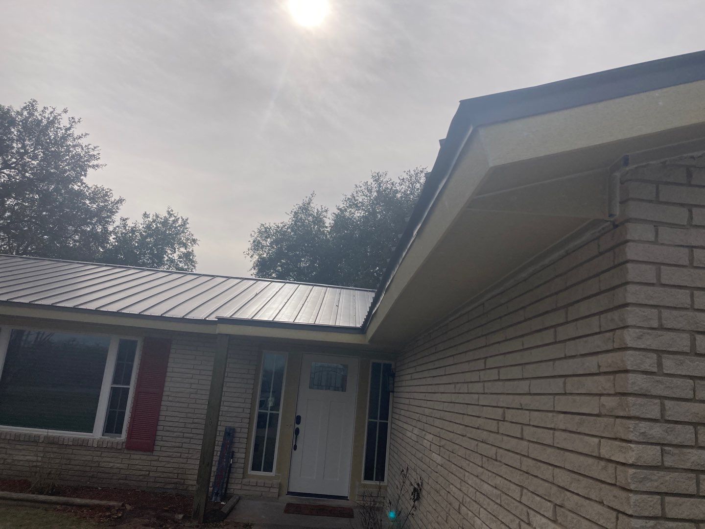 Beeville Backporch sittin' by Bayfront Roofing and Construction