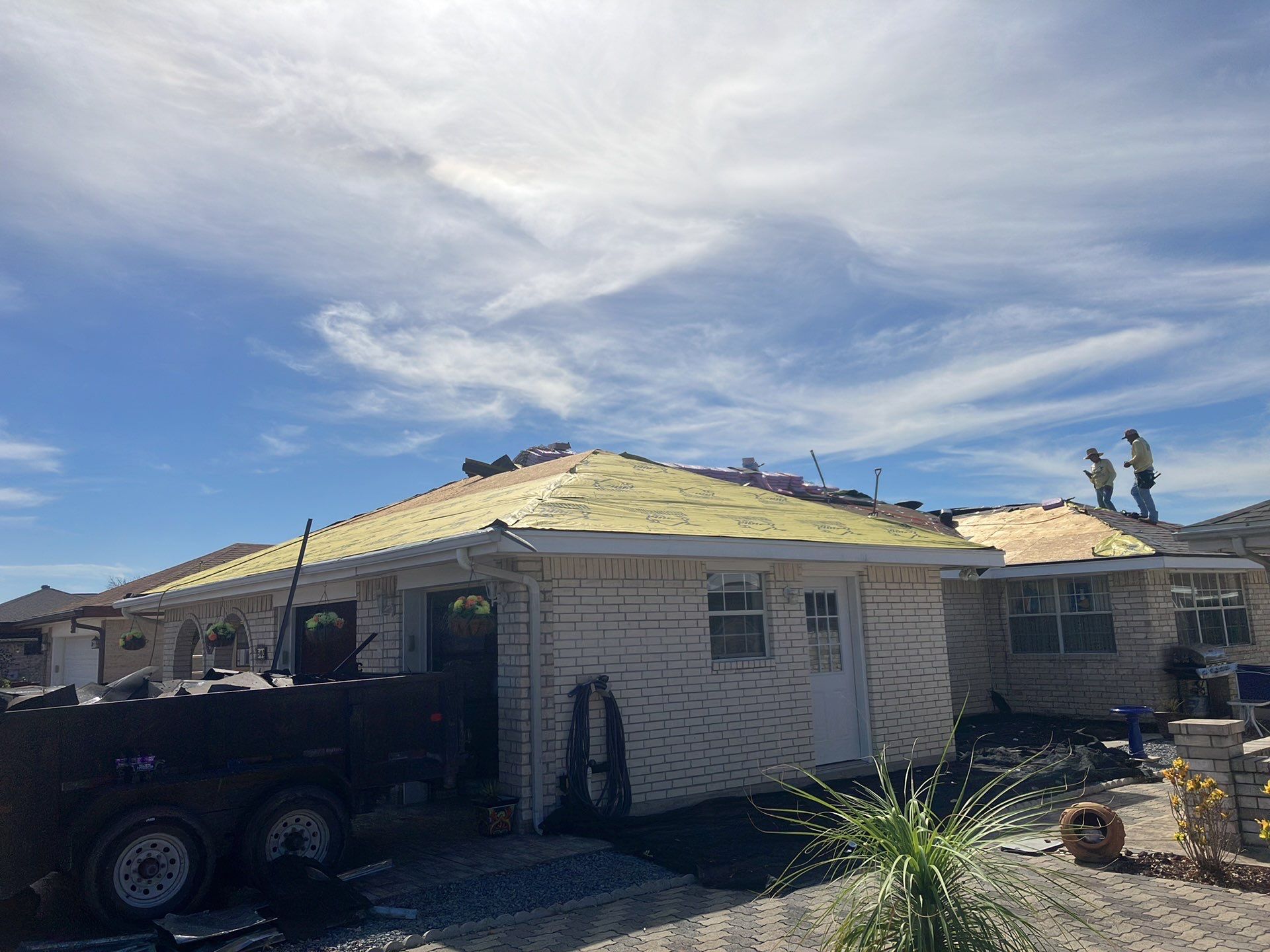 Mission Roof Project by Bison Roofing  