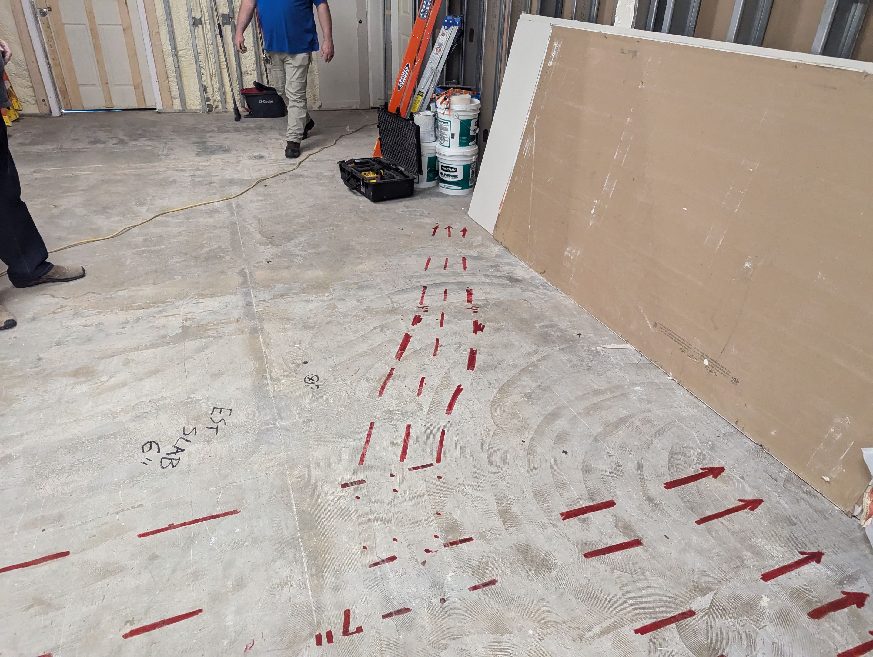 Slab Scan for Electrical Ducts by Alsip Locating Service, LLC