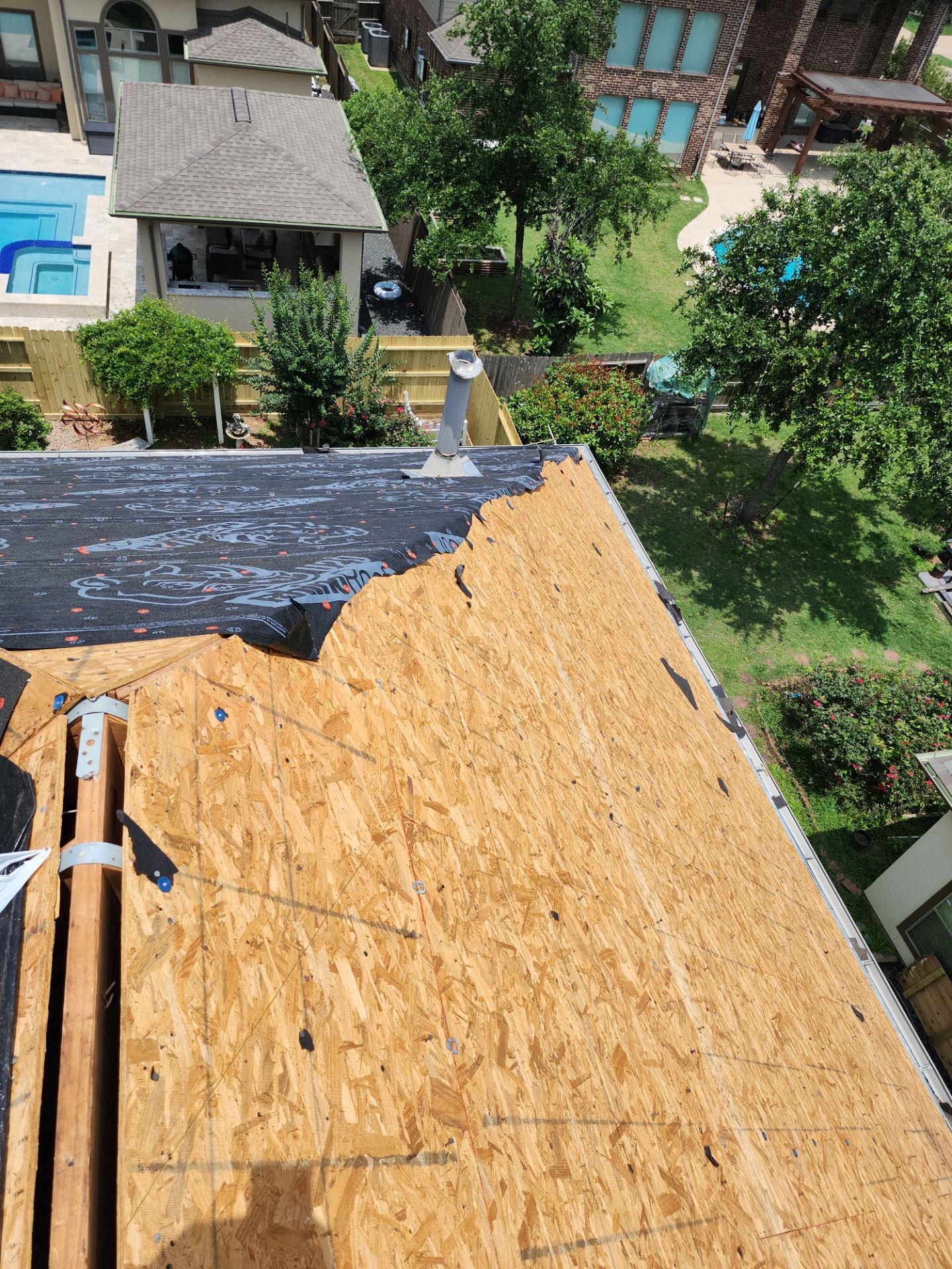 Residential Roofing Repair using Owen's Corning Duration (Lifetime) Shingles by Roof Repair Company