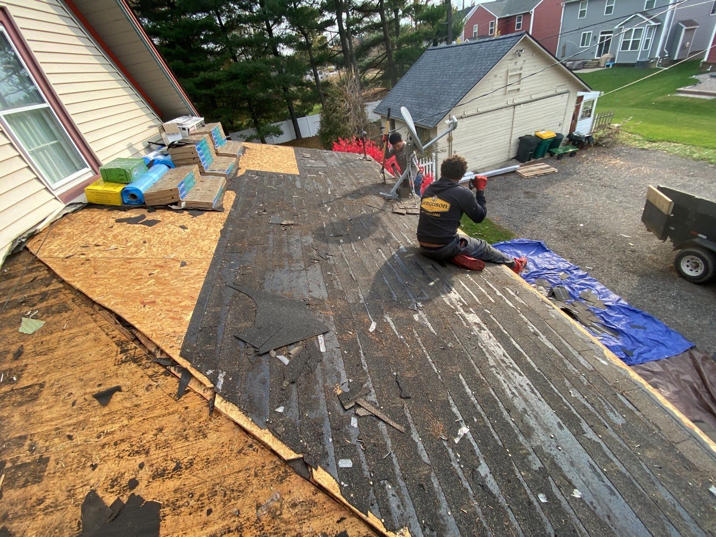 Roof Replacement using CertainTeed Landmark by 180 Contractors