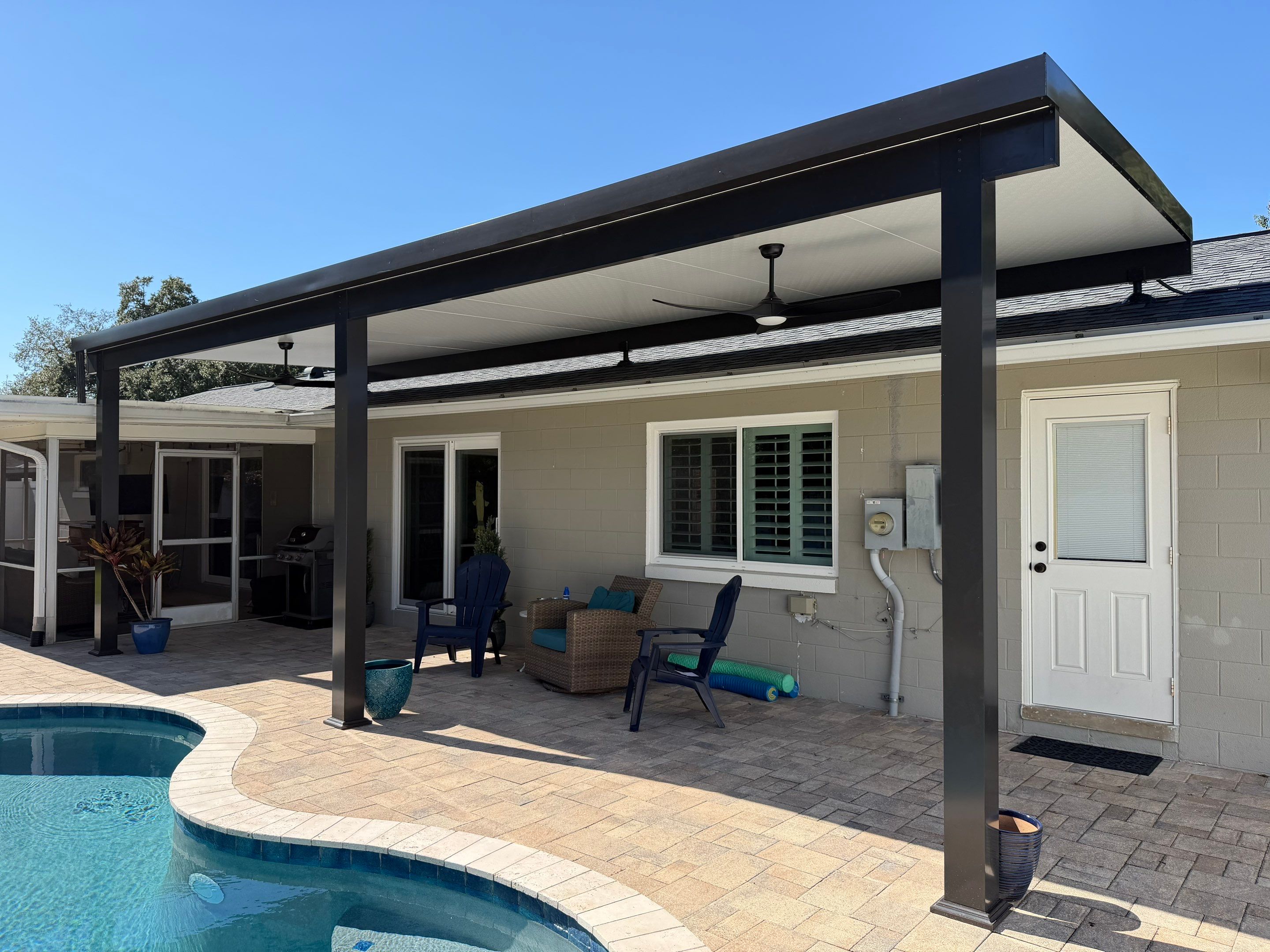 High-Performance Structural Patio Roof Project by Orlando pergolas