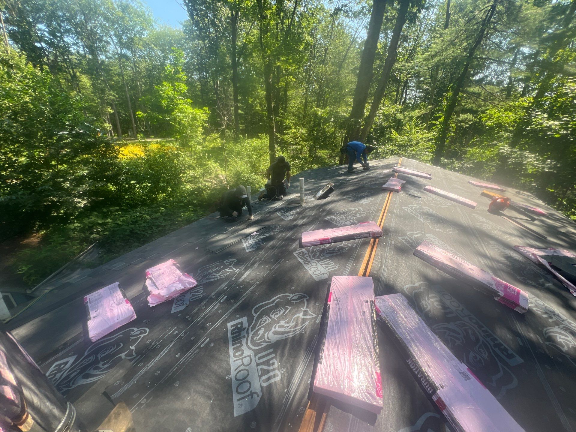 Owens Corning Roof Installation in Elliot, ME by Tall pine roofing