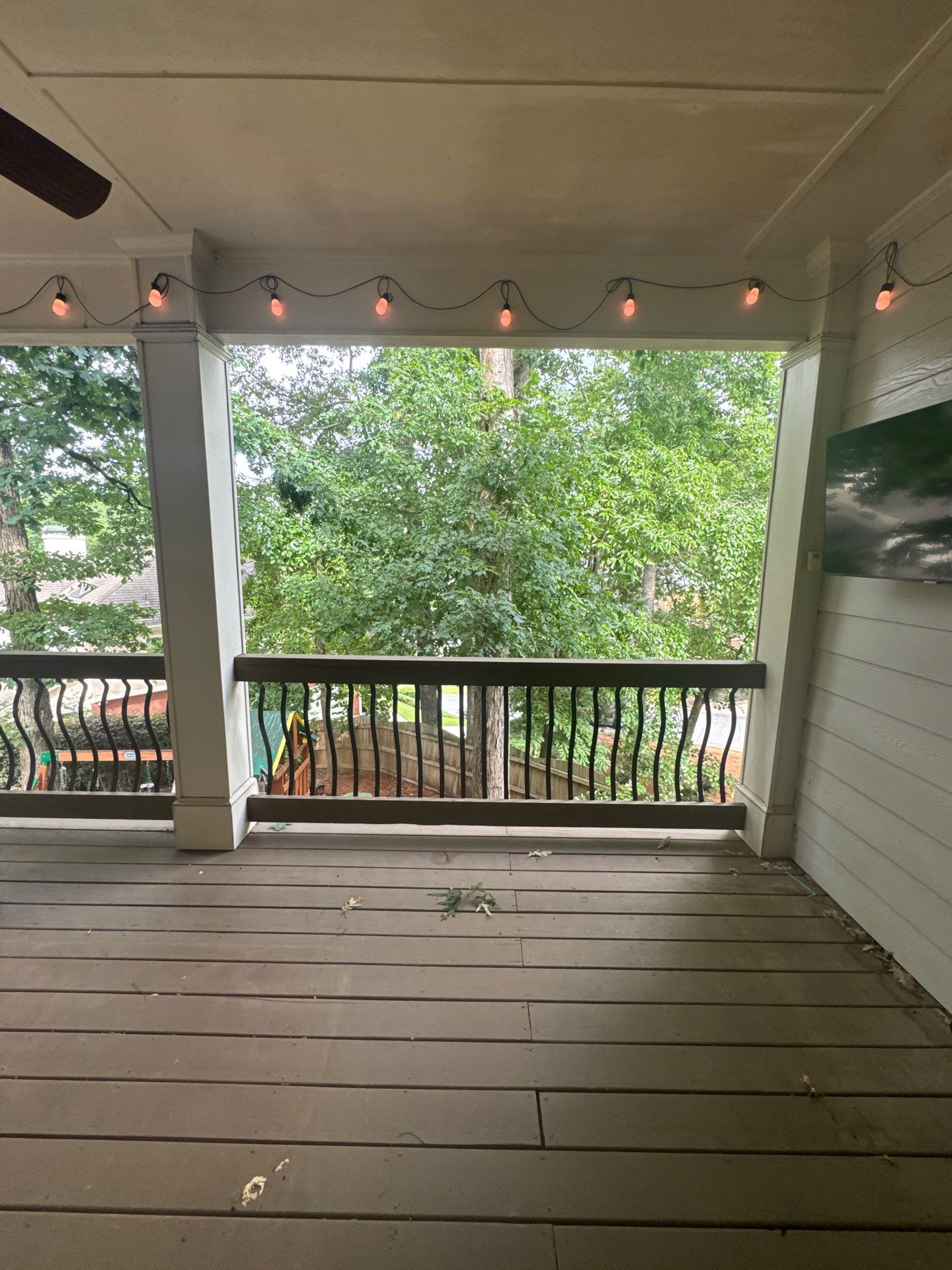 Elevated Covered Deck Construction and Porch Remodel in Mableton by Swift Home Renovations