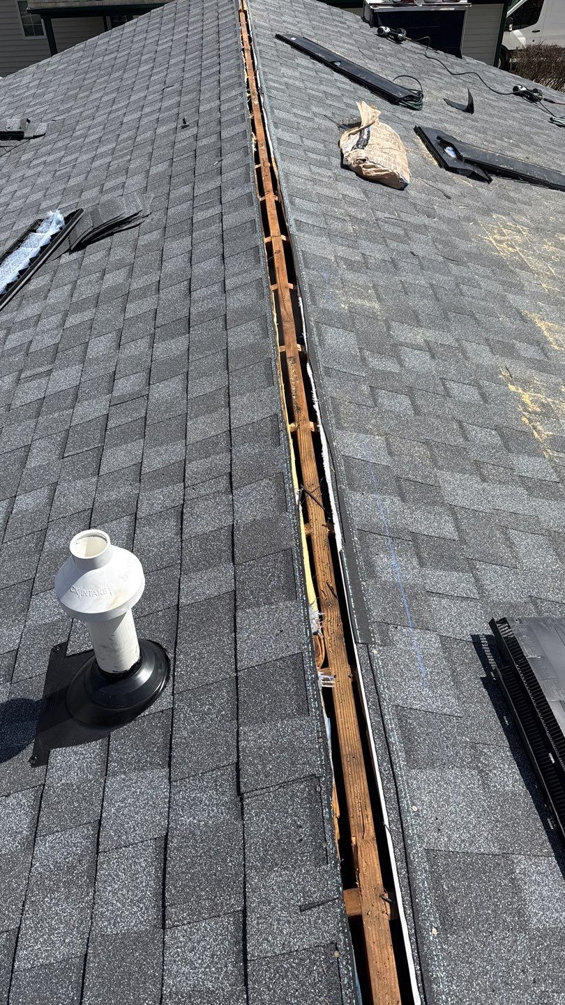 Roof Replacement using CertainTeed Landmark Pewter by 180 Contractors