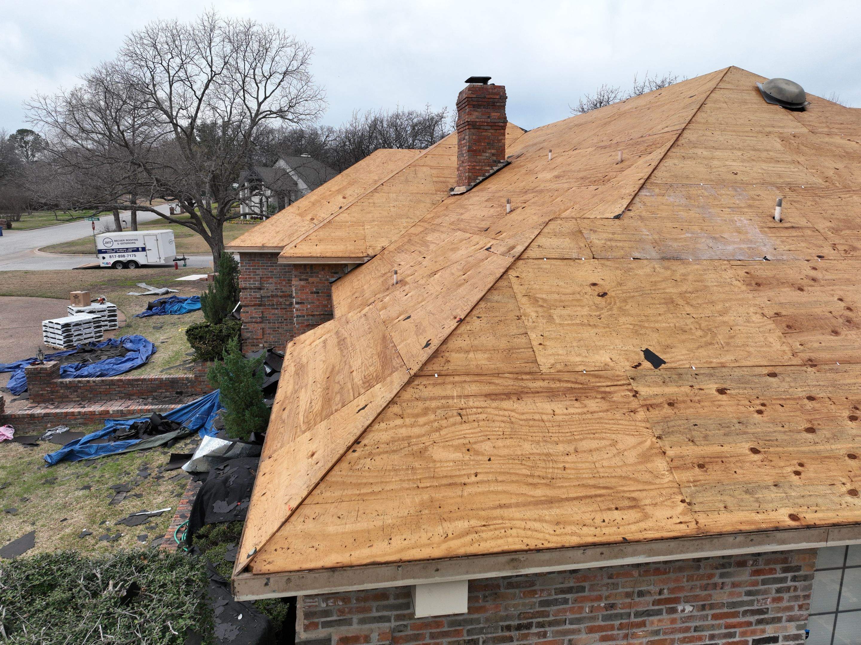 Residential Roofing Installation using Iko Nordic by Becker Roofing and Exteriors