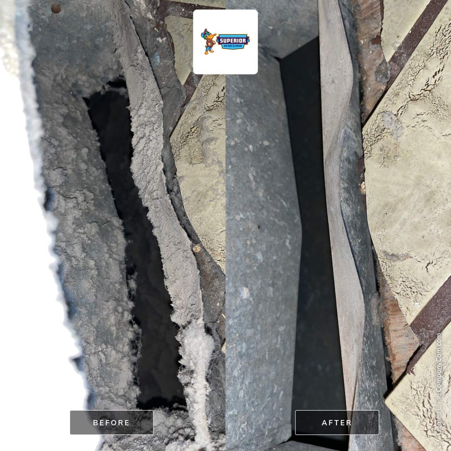Air Duct Cleaning With a Vacuum Truck in Ellwood City, PA by Superior Air Duct Cleaning