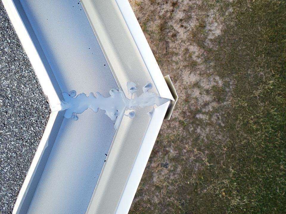 Gutter Installation using K-Style Seamless Gutters by Gutter Professors