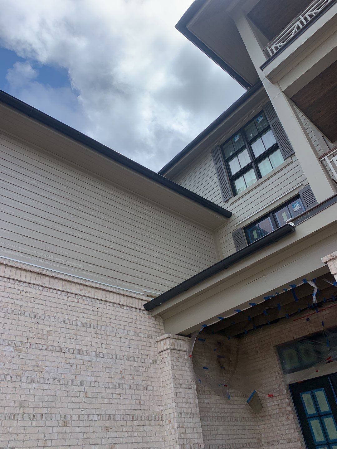 Half-Round Gutters for Coastal Homes in Panama City Beach FL by Gutter Professors