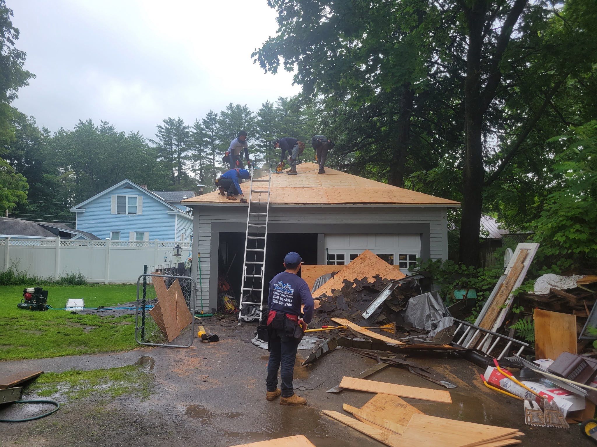 Claremont, NH – Complete Roof Deck Restoration & Owens Corning Roof Installation by Tall pine roofing