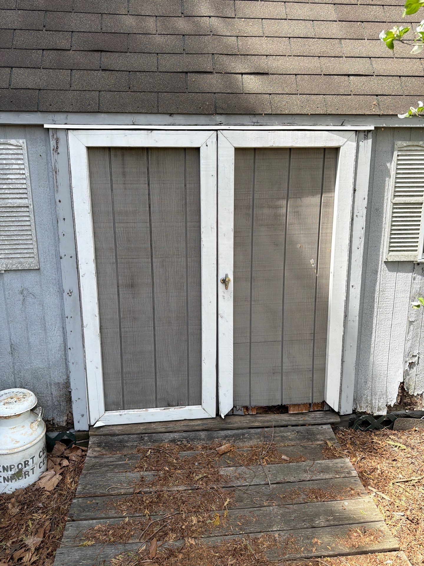 Shed Restoration with New Siding, Door Rebuild & Ramp Installation by Laser Focused Solutions LLC