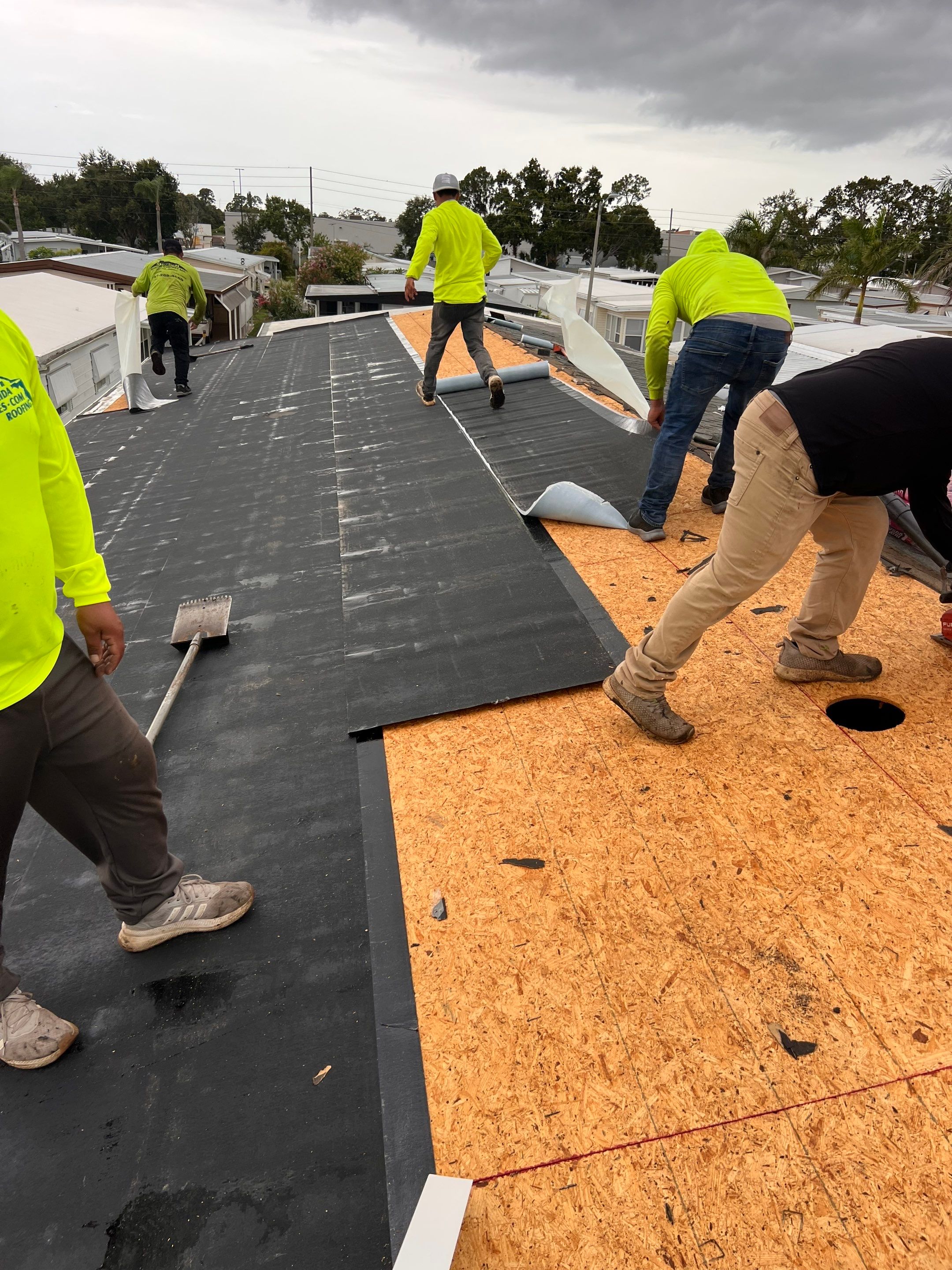 Project in Pinellas Park 33781 by Mitchell Roofing Company LLC