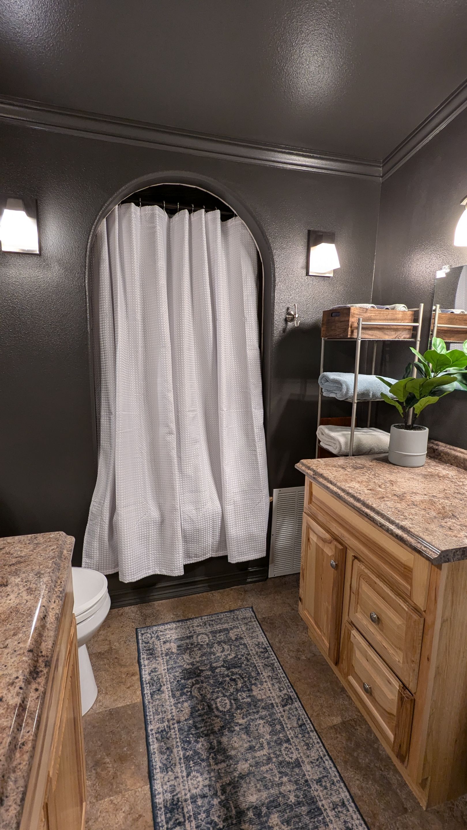 Bathroom Transformation! by Midnight Sun Painting