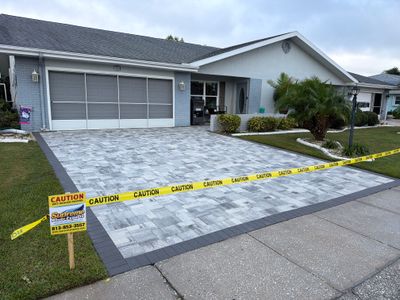 Sun City Center Paver Driveway and Porch Sealing