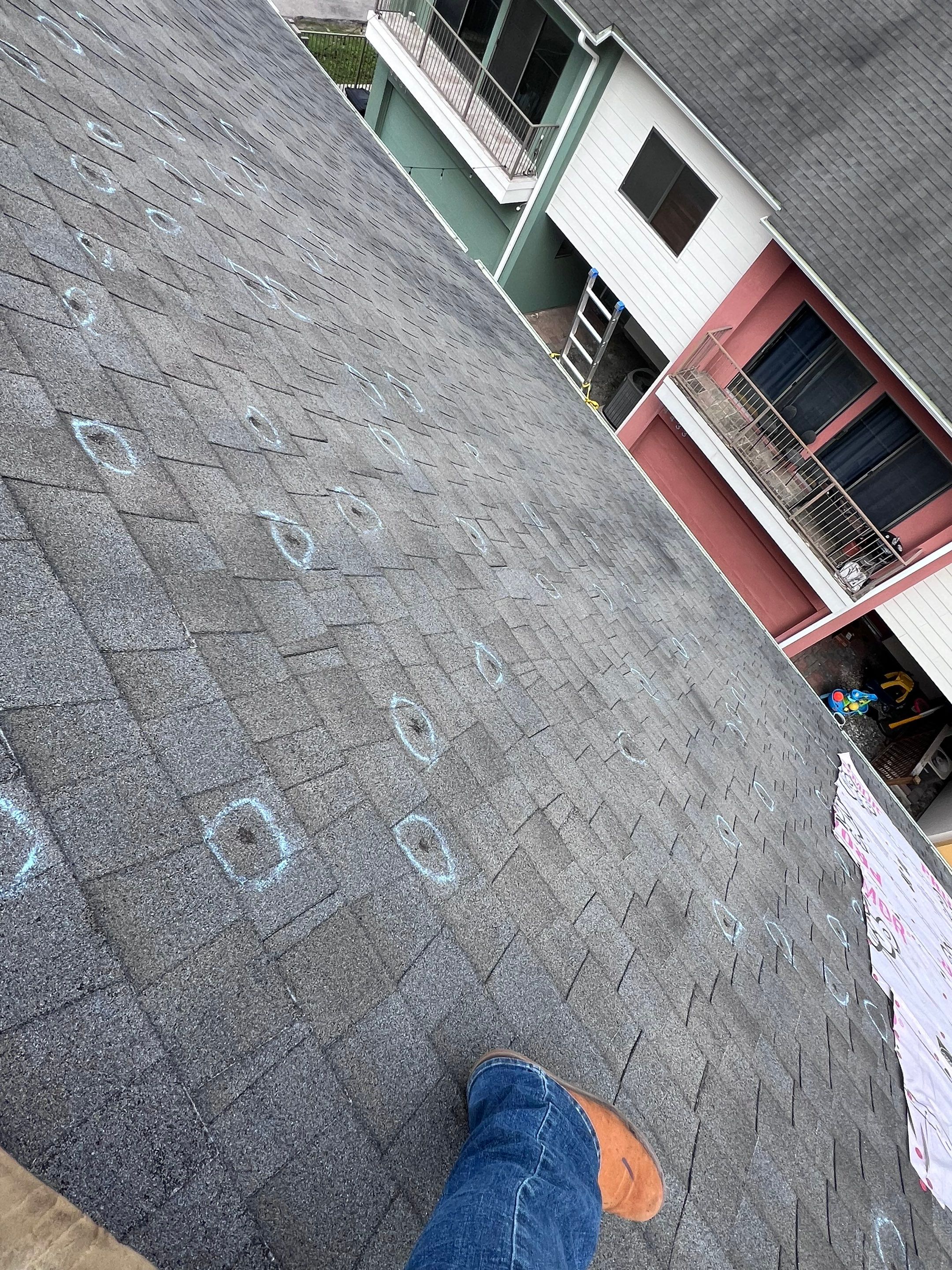 Residential Roofing Repair using Owen's Corning Duration (Lifetime) Shingles by Roof Repair Company