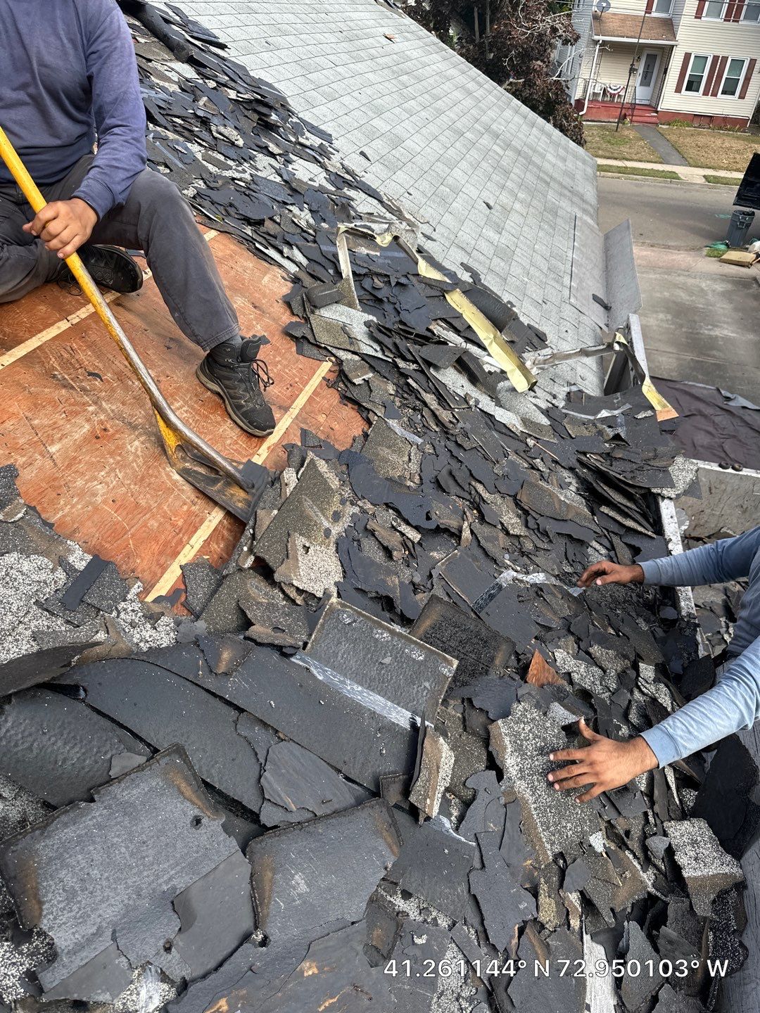 Residential Roofing Installation using Owens Corning TruDefinition Duration - Estate Gray by A Plus Exterior