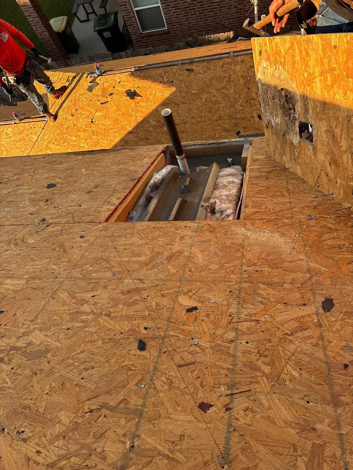 Residential Roofing Installation using Owen's Corning Duration (Lifetime) Shingles by Roof Repair Company
