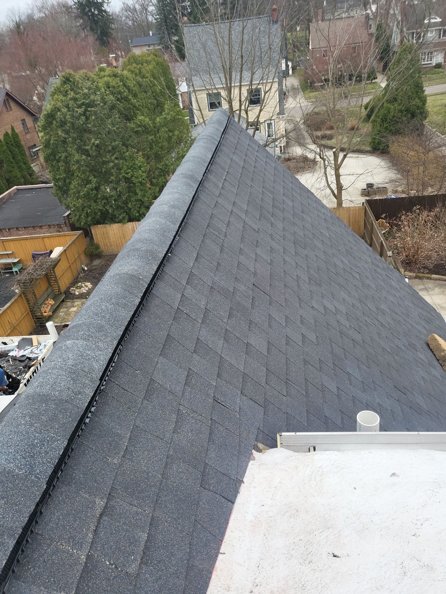 Atlas Pinnacle Color: Black Shadow, Drip Edge: Black by Eagle Eye Roofing