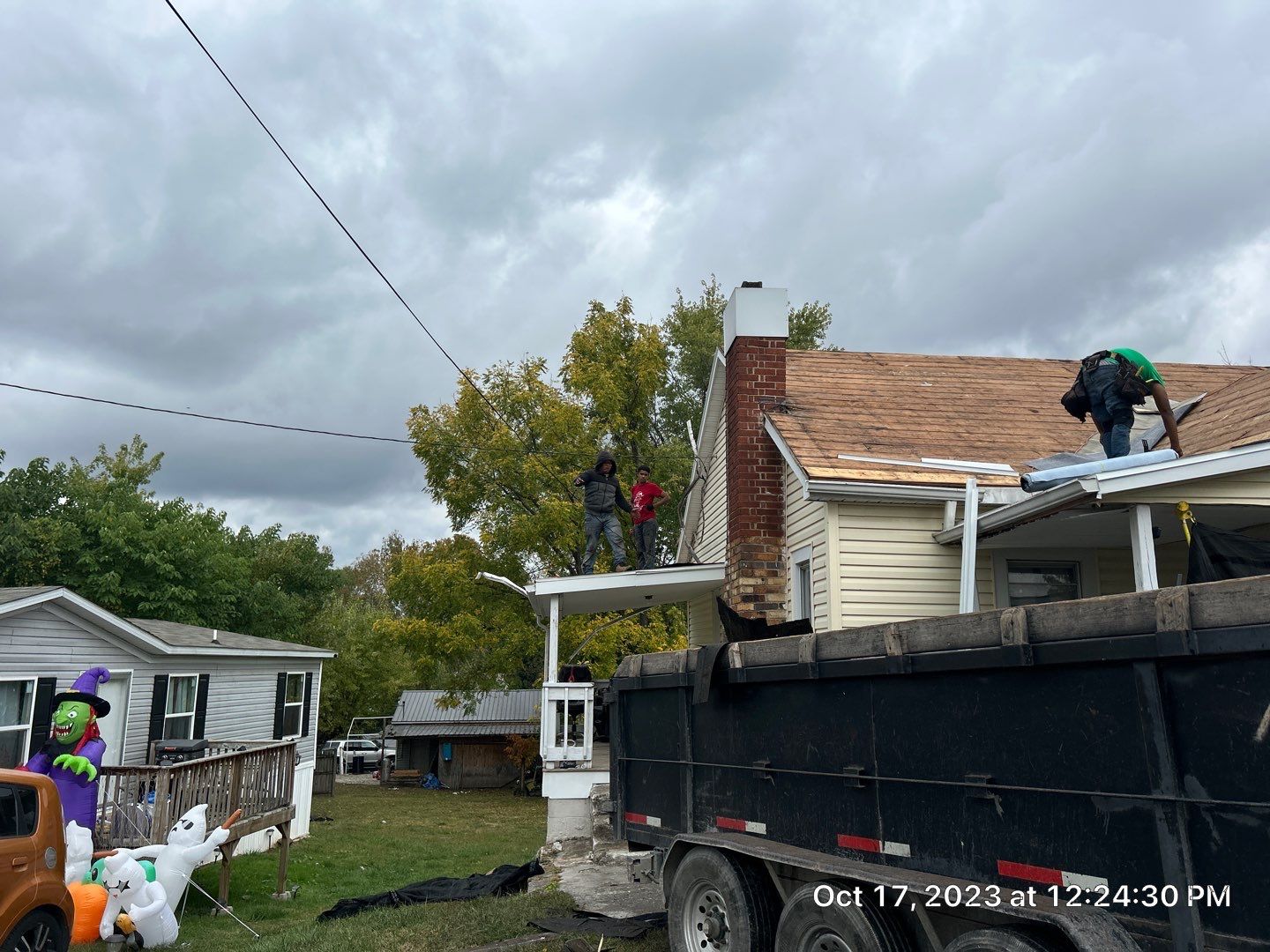 Residential Roofing Installation using Performance Shingles by Mr. Roofer