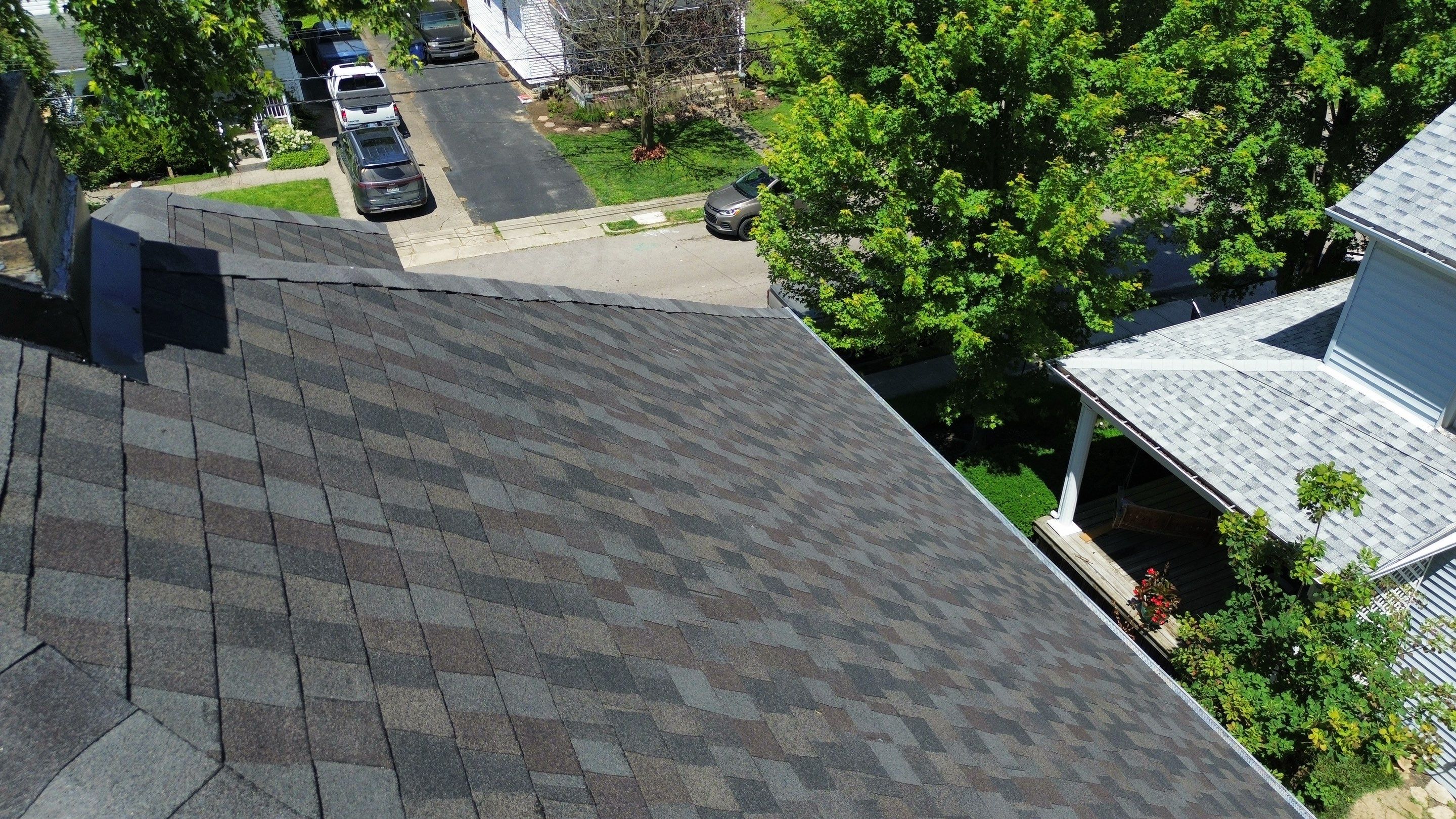 Residential Roofing Installation using Timberline UHDZ Shingles - Appalachian Sky by RoofX 