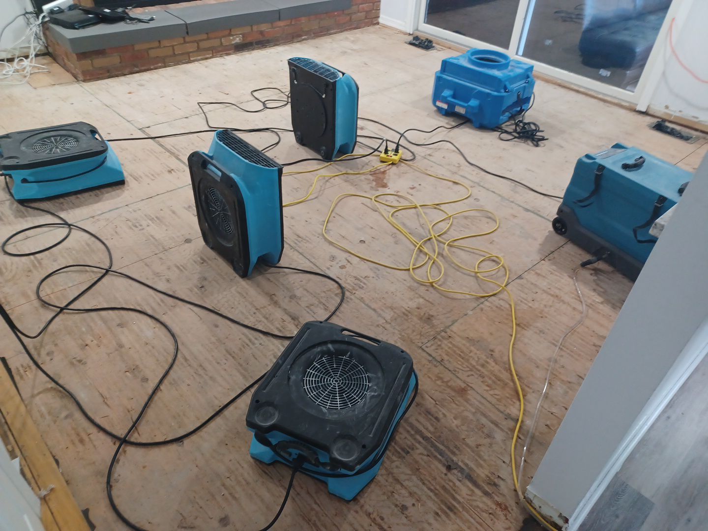 Project in Livonia by EzDry Water Mitigation & Property Restoration