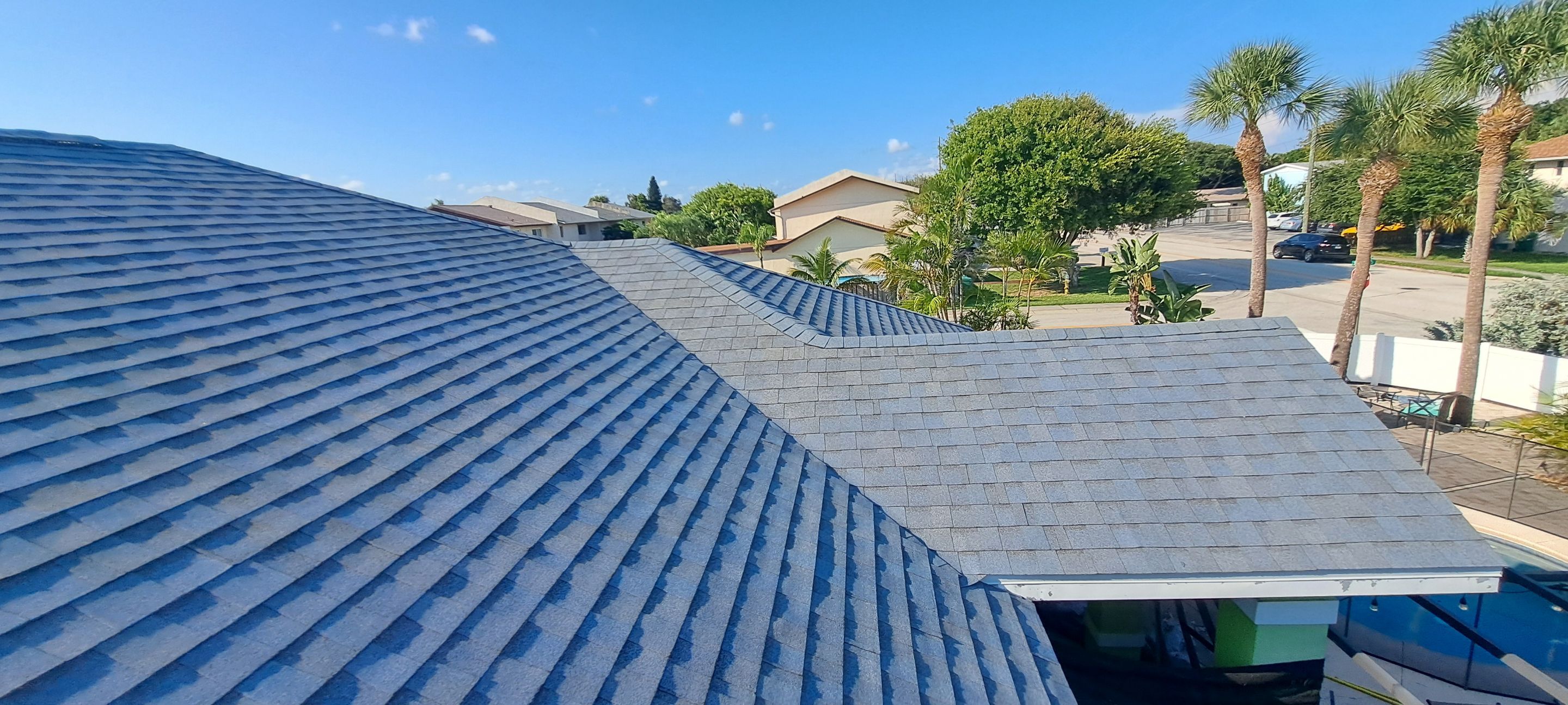 Shingle Reroof Replacement Cocoa Beach FL by Pinnacle Roofing Group