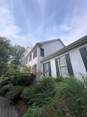 Window Cleaning in Harding, NJ — Gallo Bros job photo