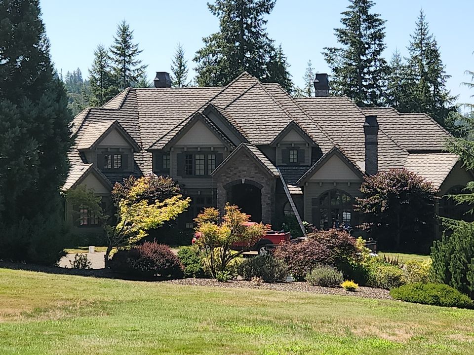 Moss Removal/ Treatment using Biocide by Willamette Outdoor Wash LLC