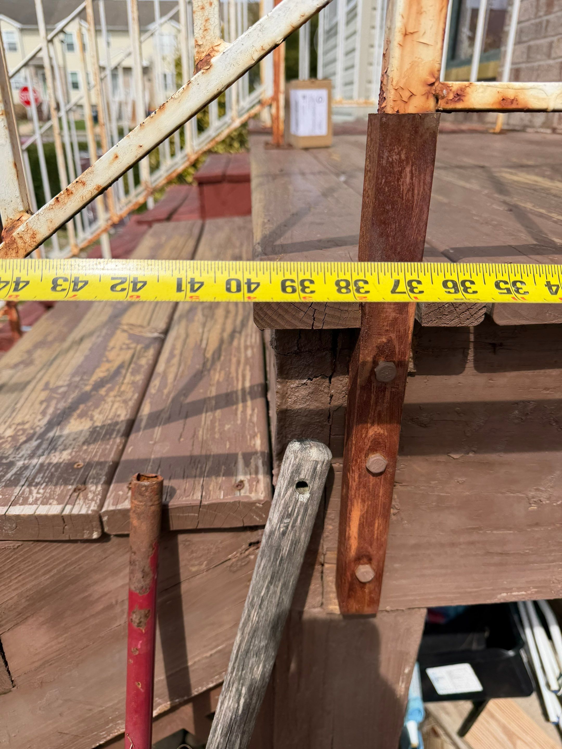 Grey Composite Decking Stair Upgrade by Laser Focused Solutions LLC
