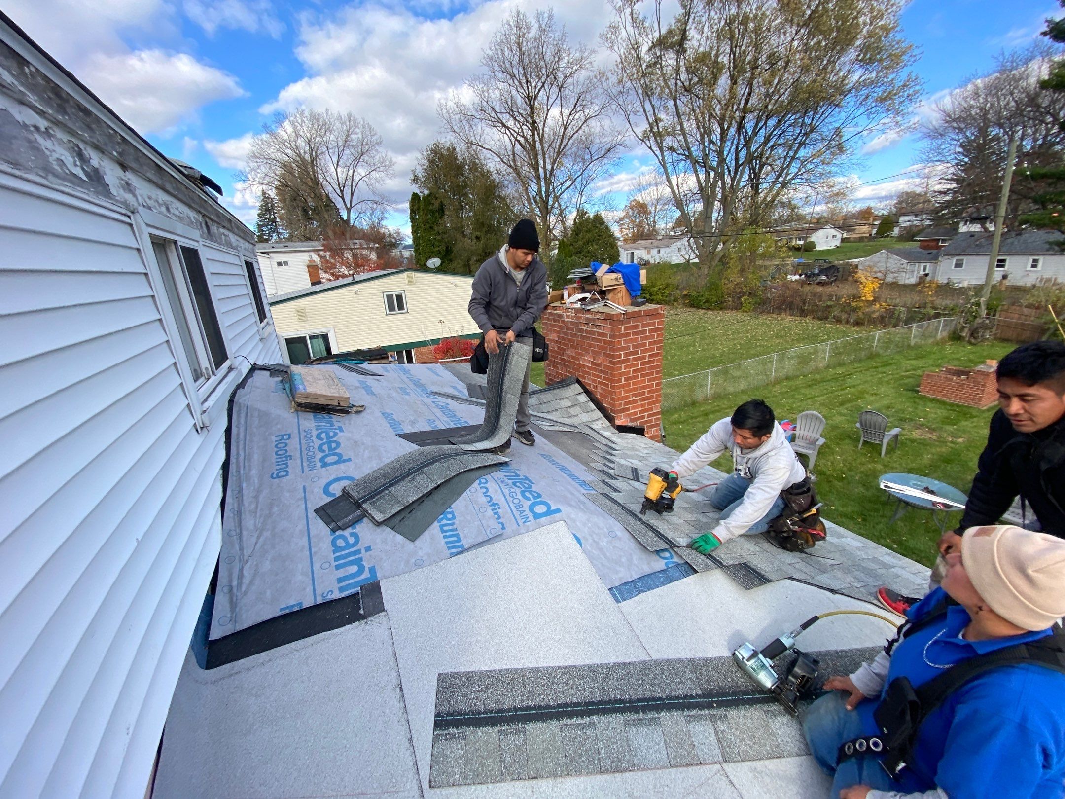 Roof Replacement using CertainTeed Landmark by 180 Contractors