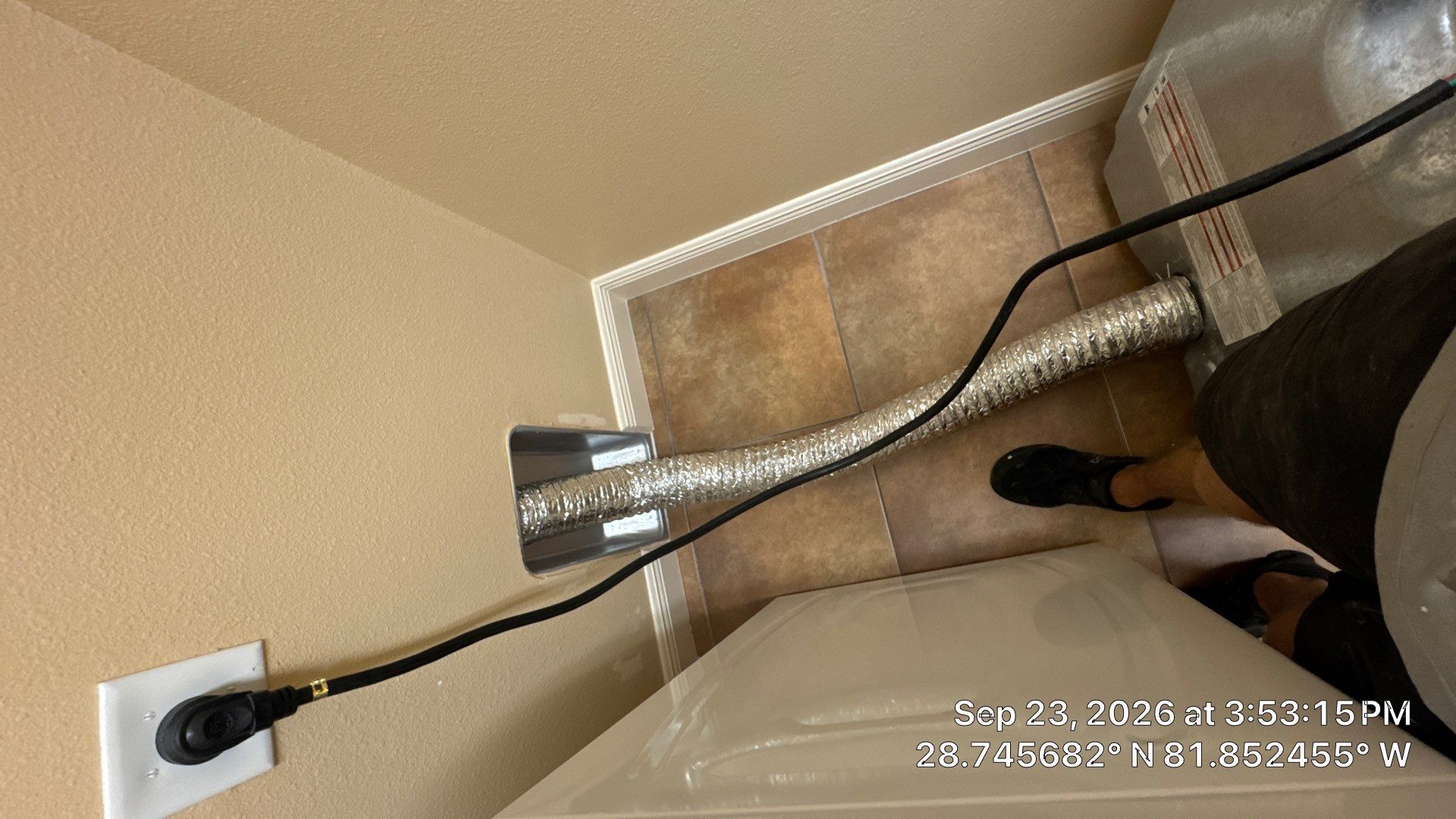 Dryer Vent Lint Removal in Leesburg by Hygienic Air, Inc