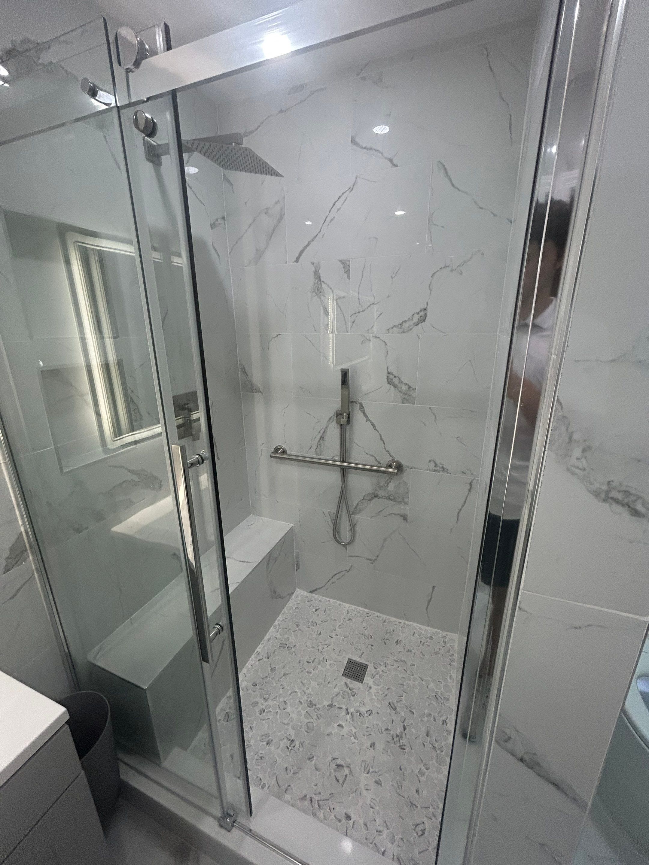 Hallway Bathroom & Closet Renovation by urban green energy llc