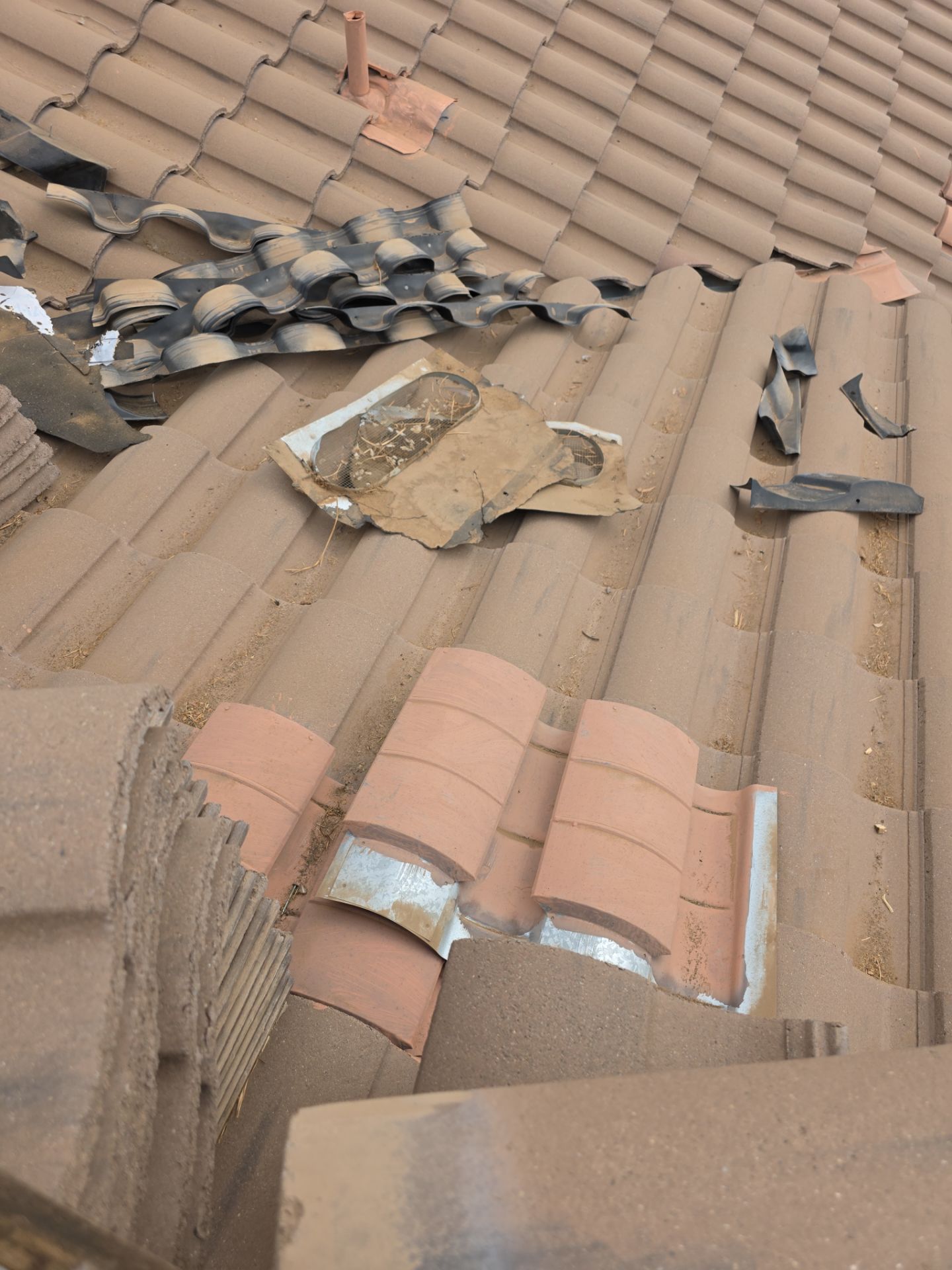 Recent Rain and Storm Damage in Gilbert by Weather-Tite Roofing