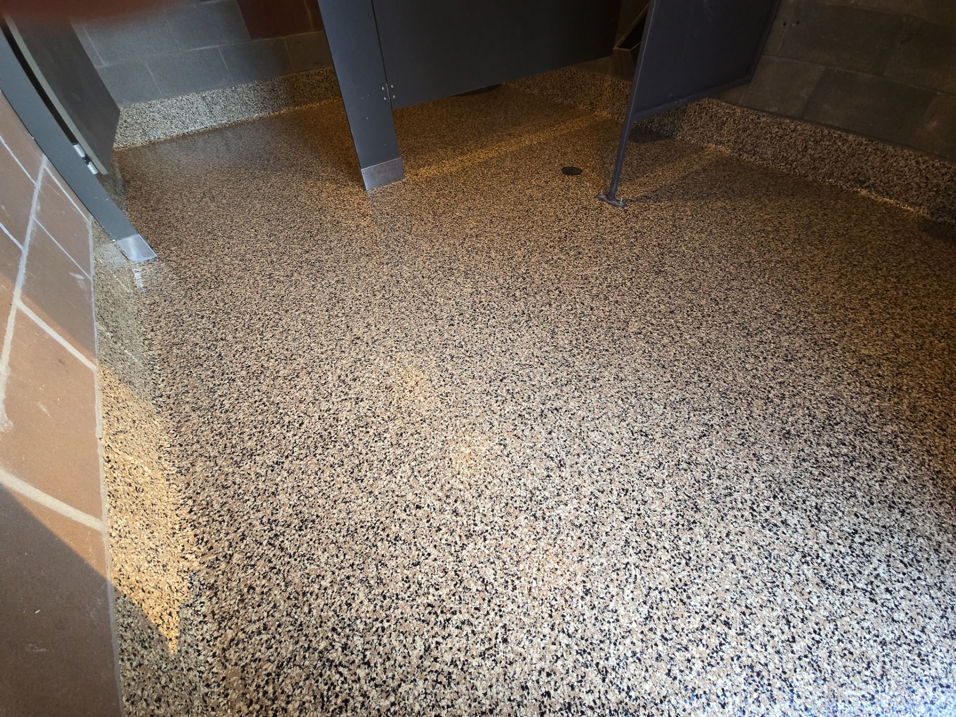 Bathroom Transformation  using Aztec Beige by Croc Coatings, LLC