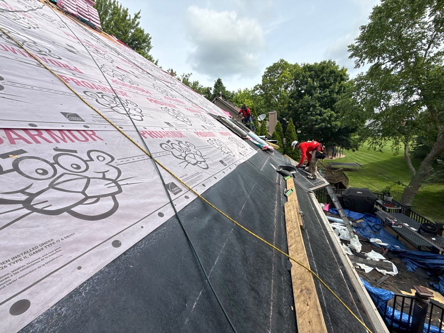 Roof Replacement using Owens Corning Duration Flex by 180 Contractors