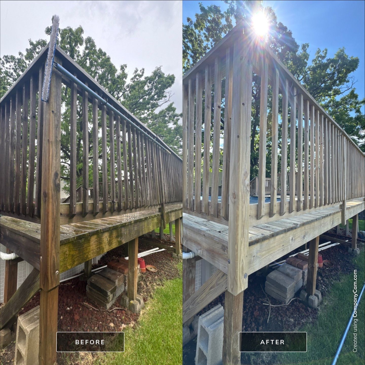 Project in Grayslake by Simmons Power & Soft Washing