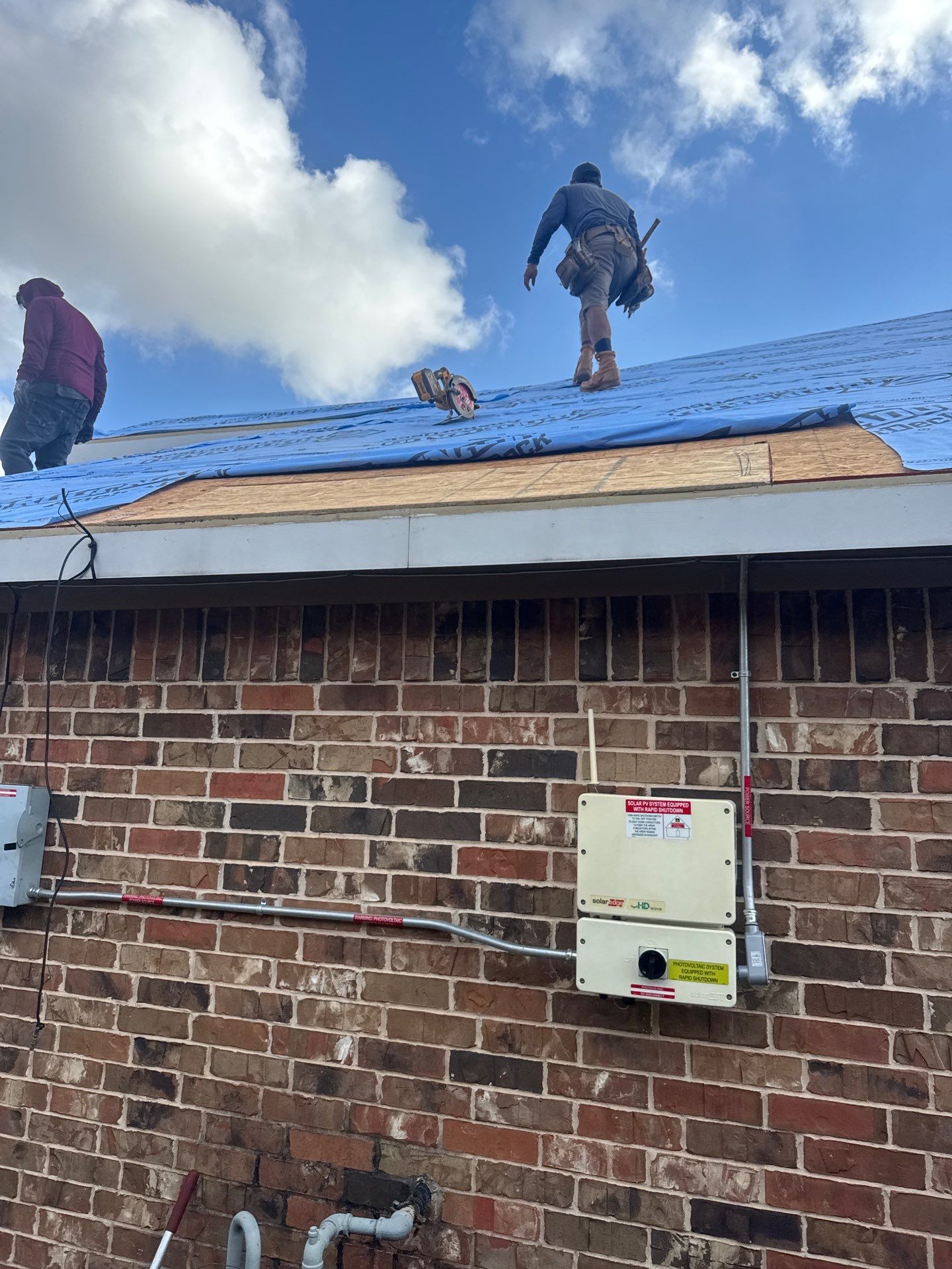 Project in Houston by Proud Roofing