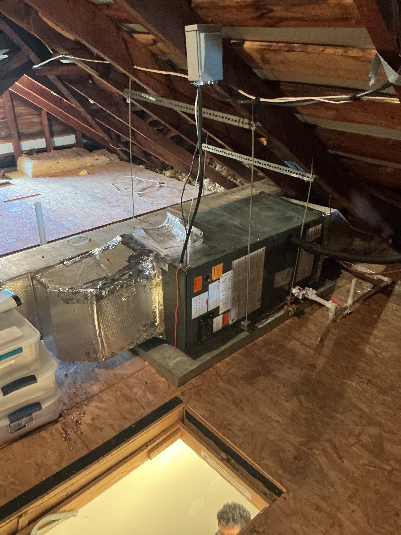 Amana install in Woodstock by Elemental Heating and air conditioning LLC