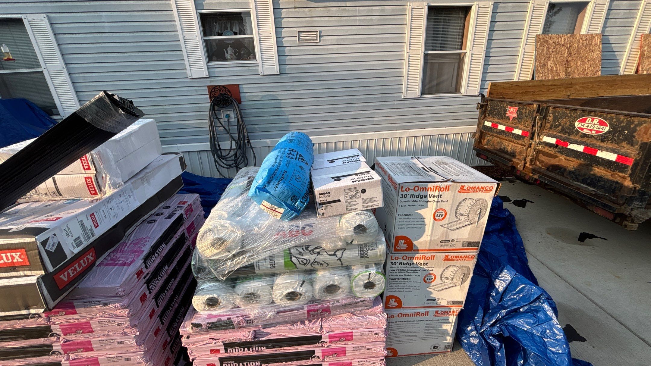 Roof Replacement using Owens Corning Sierra Gray by 180 Contractors