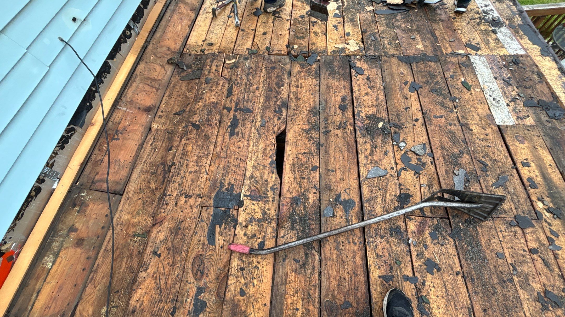 Roof Replacement using Owens Corning Estate Gray by 180 Contractors